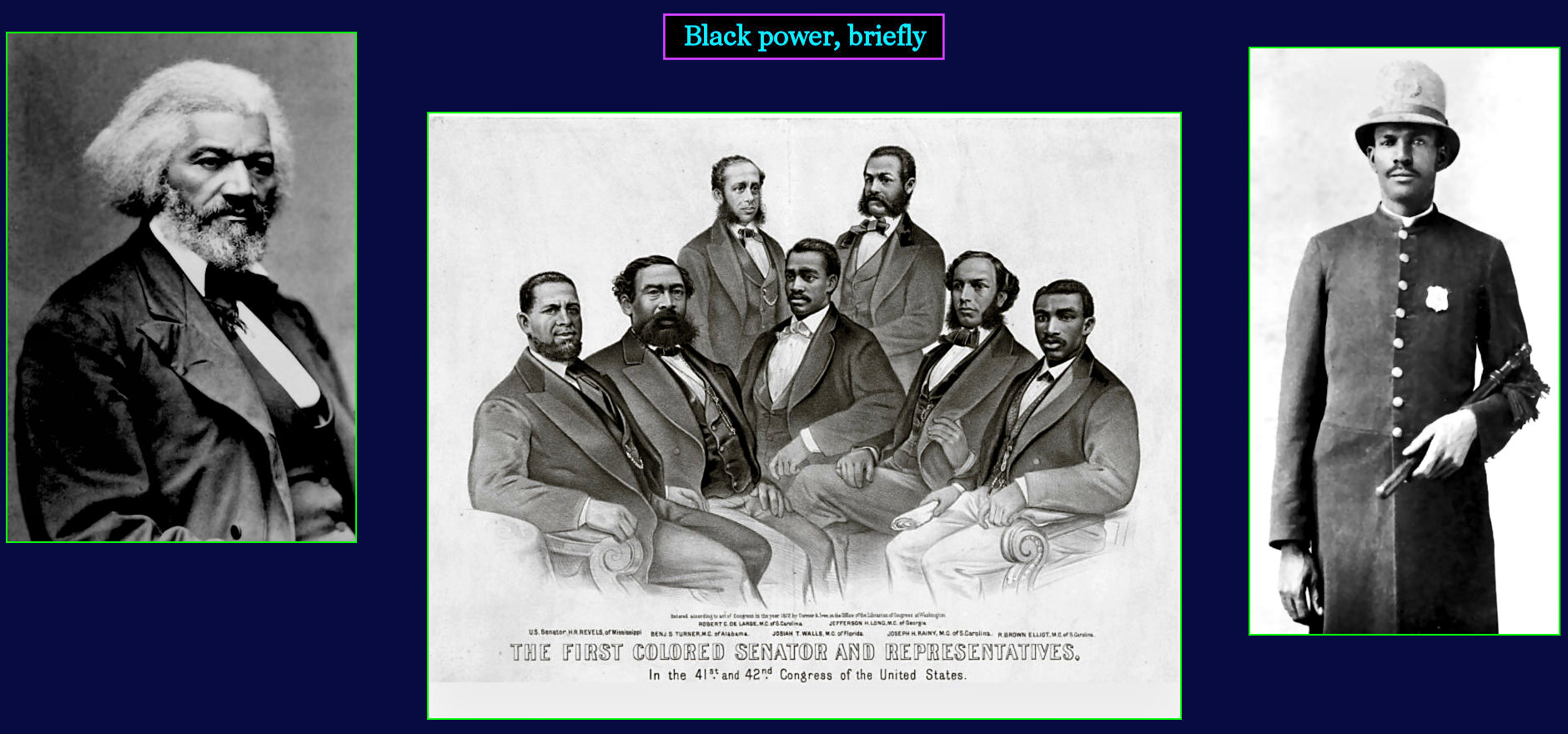 Blacks in Congress, 1871